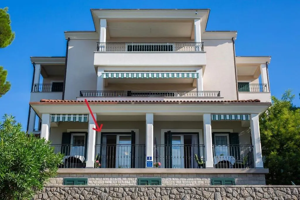 Guest house Apartments Skarpa Malinska Croatia